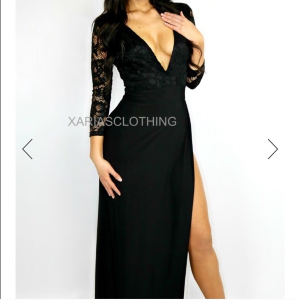 Black Lace Dress